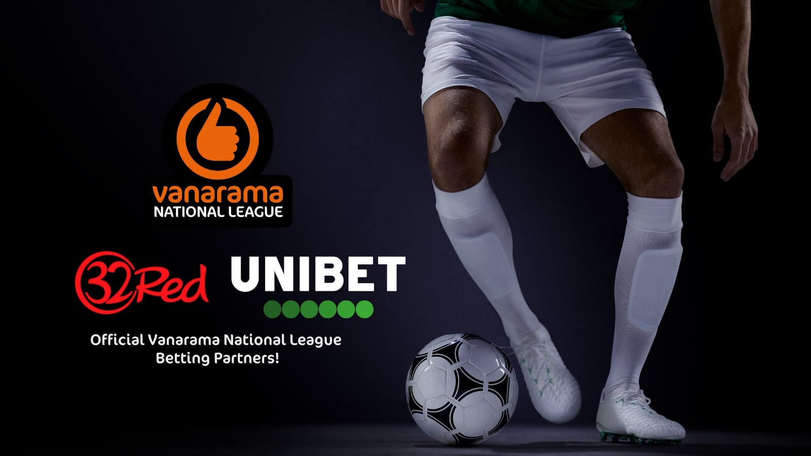 Unibet and 32Red become The National League’s new Betting Partner