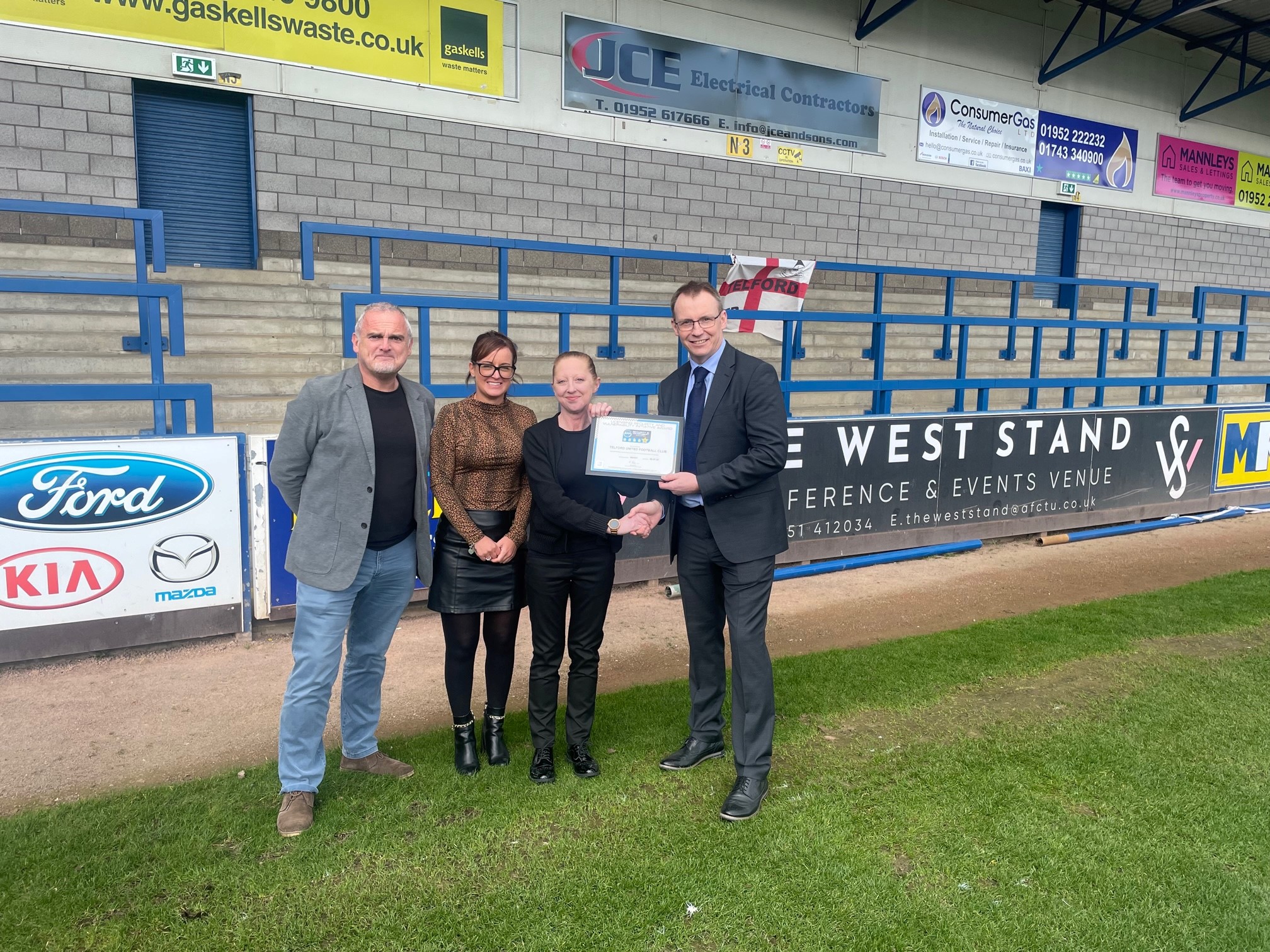 AFC Telford awarded five-star