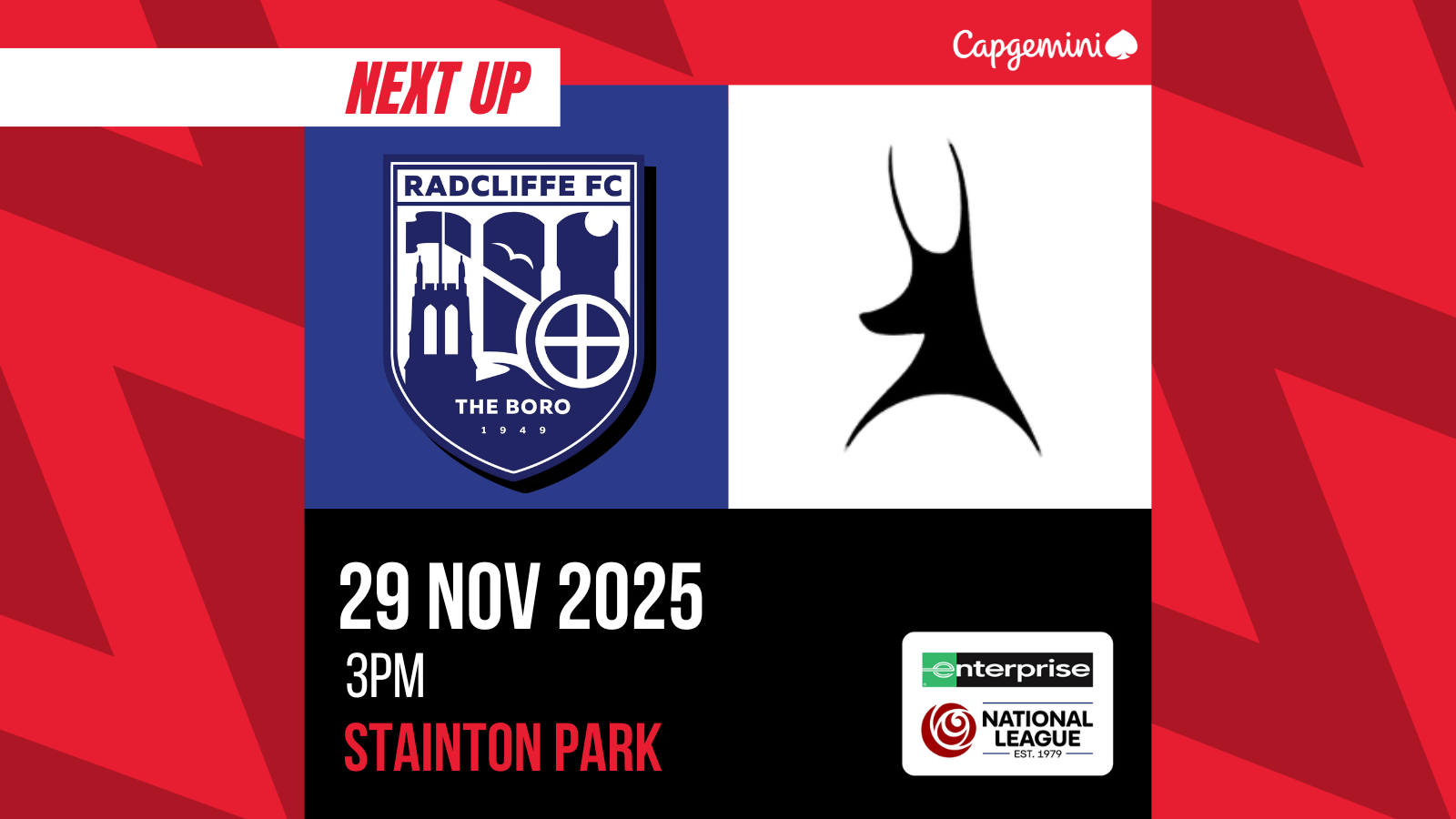 Radcliffe Vs AFC Telford