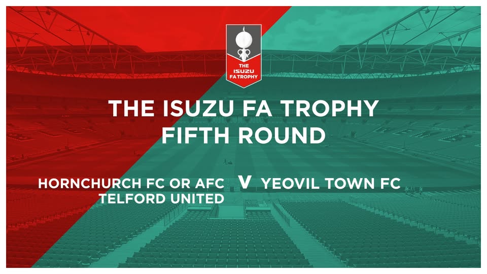 Isuzu FA Trophy: Fifth Round Draw
